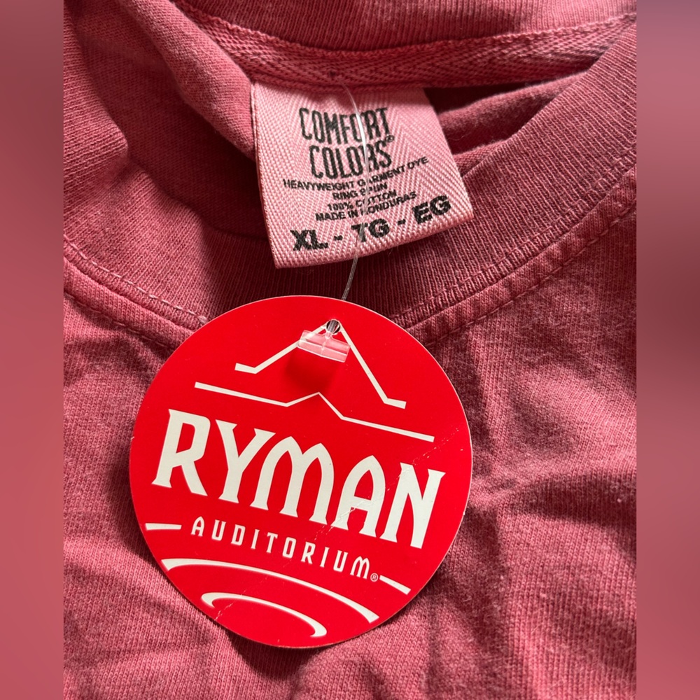 NWT sz XL Ryman Auditorium Amy Grant Vince Gill washed look tee tshirt Nashville - Picture 6 of 7